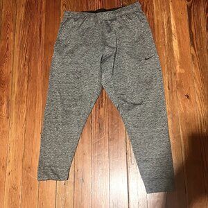 Nike Dri-Fit Men's Gray Athletic Pants Joggers Running Workout XL